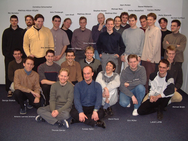 Group Photo of KDE Three