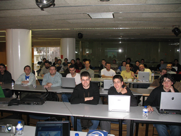 第一届 KDE 西班牙学院会议照片
