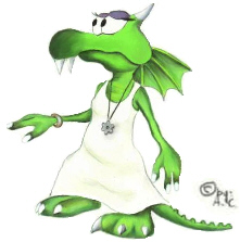 Original design for Katie, KDE's new mascot